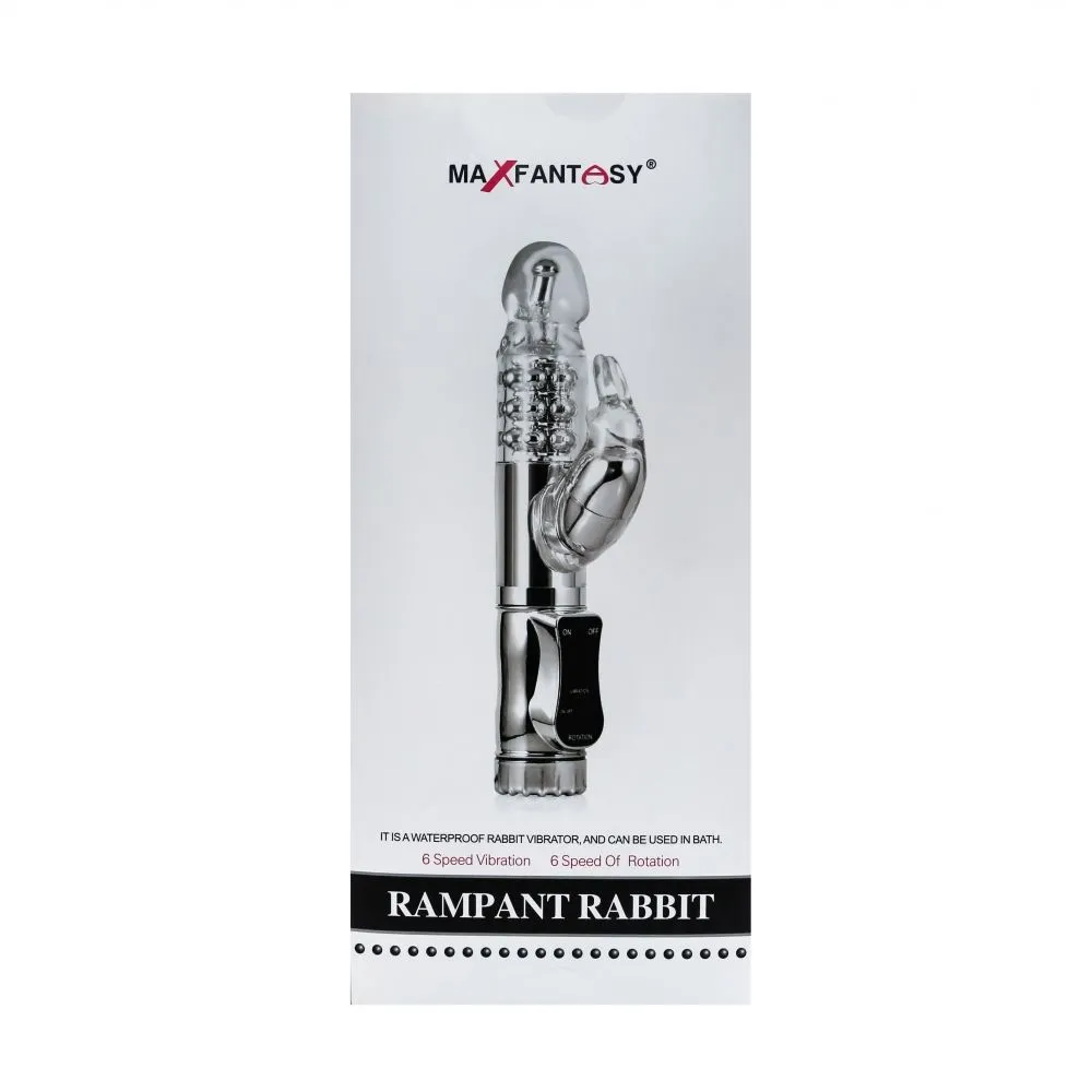 вибратор lovetoy max fantasy rampant rabbit, прозрачный в Сочи
