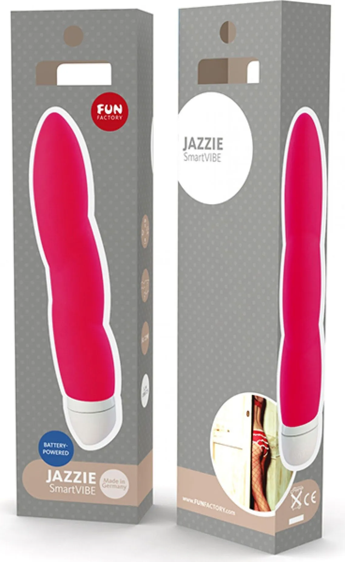 вибратор fun factory jazzie, розовый в Сочи