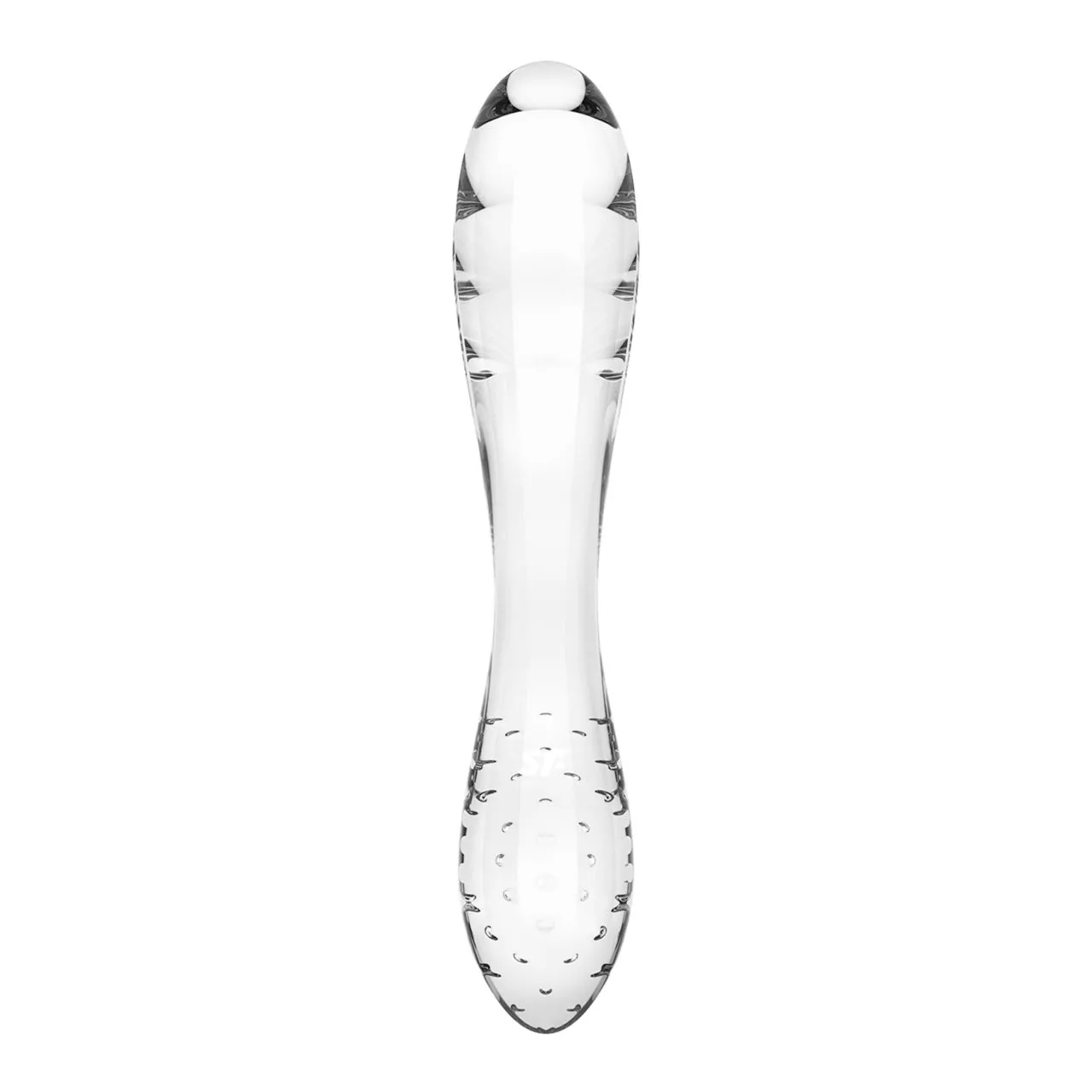 двухсторонний стеклянный стимулятор satisfyer dazzling crystal 1(прозрачный) в Сочи