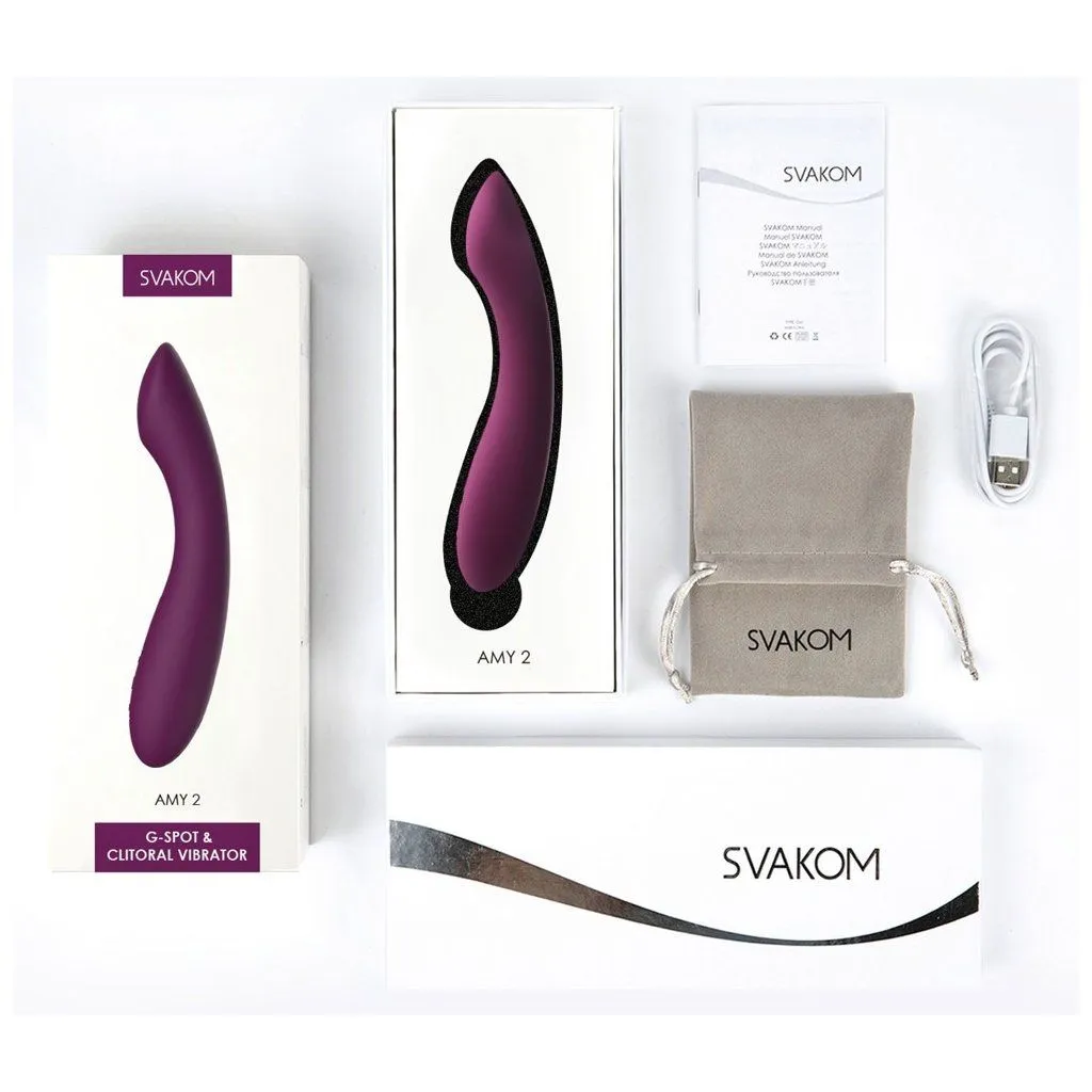 вибромассажер svakom amy 2, фиолетовый в Сочи