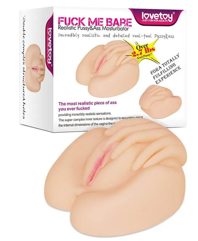 мастурбатор lovetoy fuck me bare realistic, телесный в Сочи