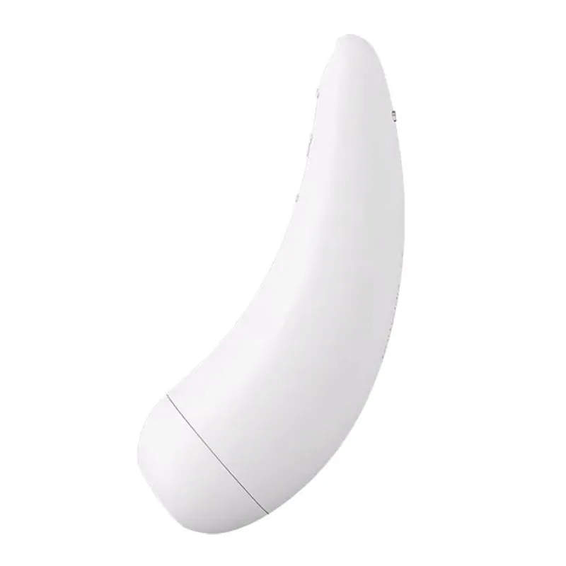 вакуум-волновой бесконтактный стимулятор клитора satisfyer curvy 2+, белый в Сочи