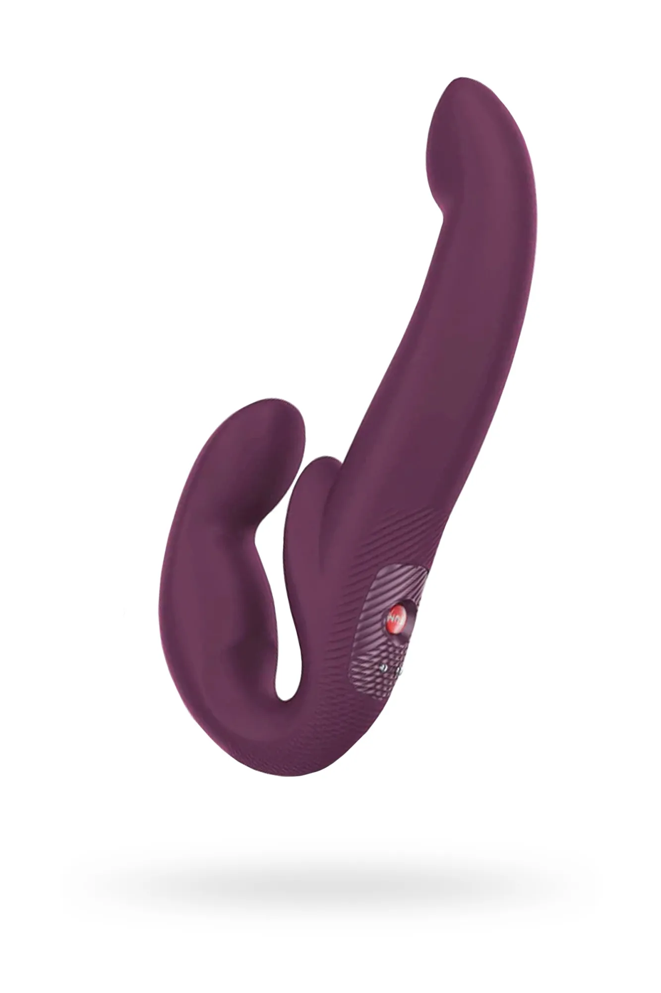 анатомический безремневой страпон fun factory share vibe pro , силикон, бордовый в Сочи