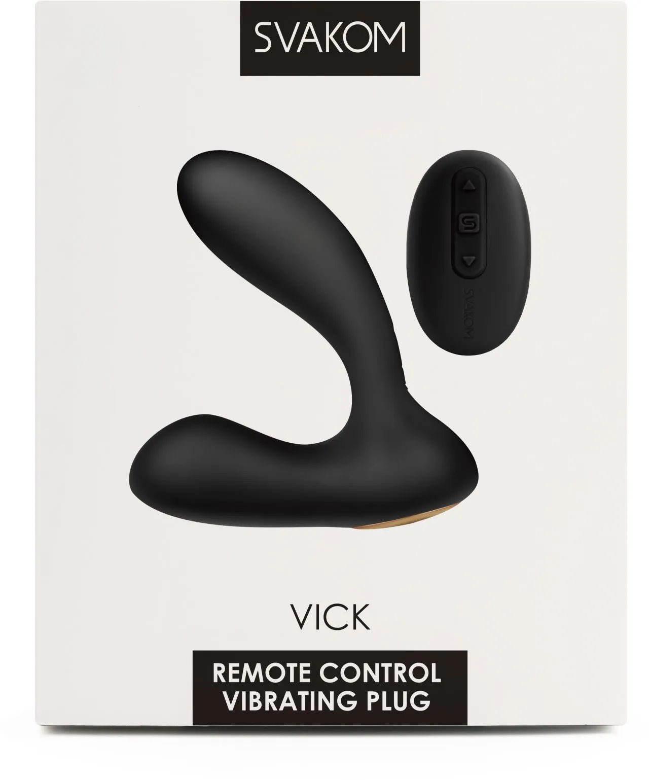 вибромассажер простаты vick black с пультом управления в Сочи