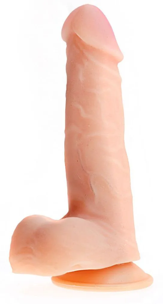 Фаллоимитатор Lovetoy на присоске, среднего размера