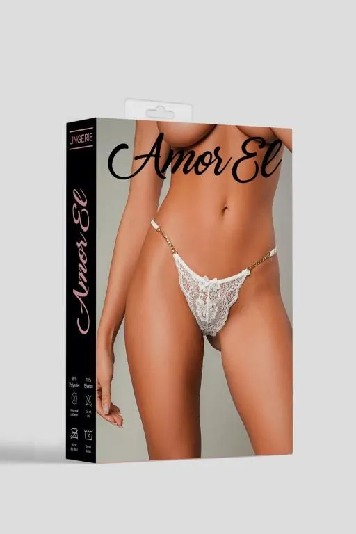 ажурные стринги, белые в Сочи