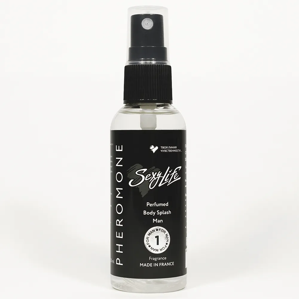 парфюмированный спрей для тела sexy life с феромонами мужской № 1, 50 мл 31042 в Сочи