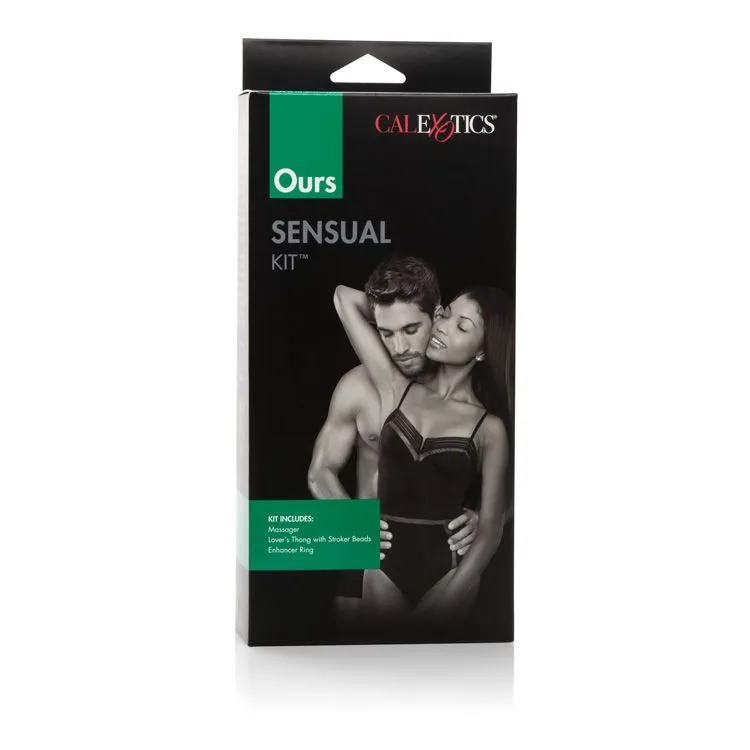 набор для пар california exotic novelties ours sensual kit, черный в Сочи