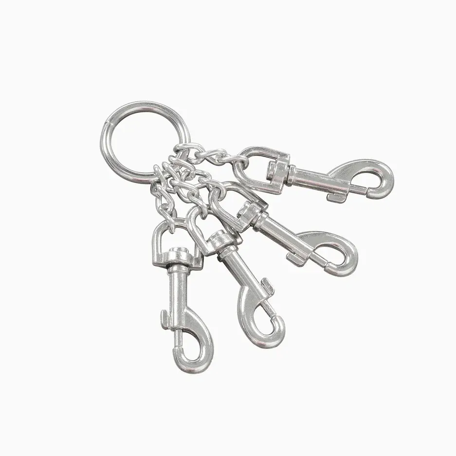 крест из цепи, с карабинами, 15 см в Сочи