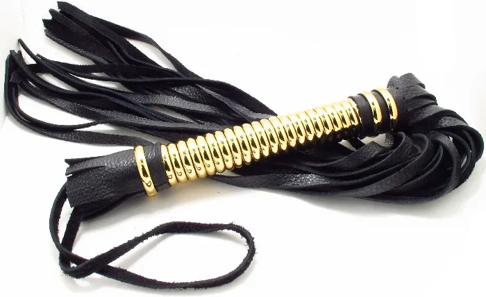 плетка  из натуральной кожи золото 54011ars в Сочи