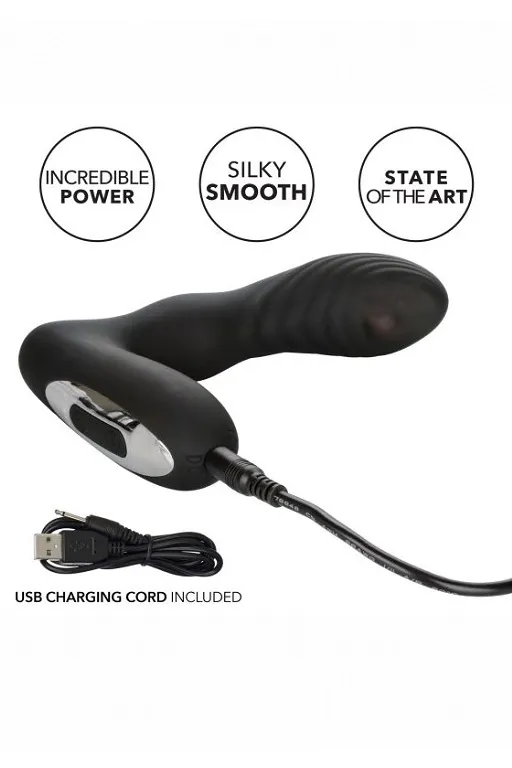 перезаряжаемый силиконовый массажер простаты roller ball probe с функцией "вращающийся шарик" в Сочи