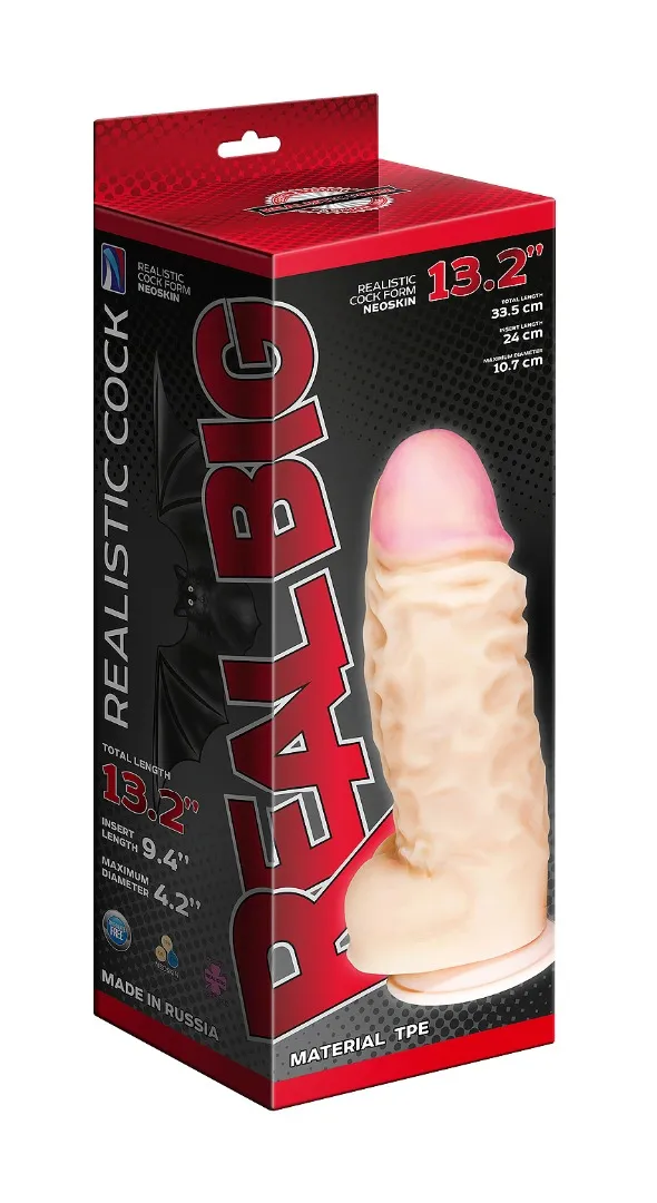 фаллоимитатор неоскин супергигант с присоской в коробке 958403ru в Сочи