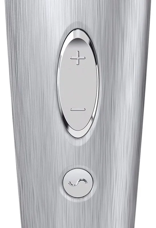 вибро-вакуумно-волновой стимулятор satisfyer high fashion, серебристый в Сочи