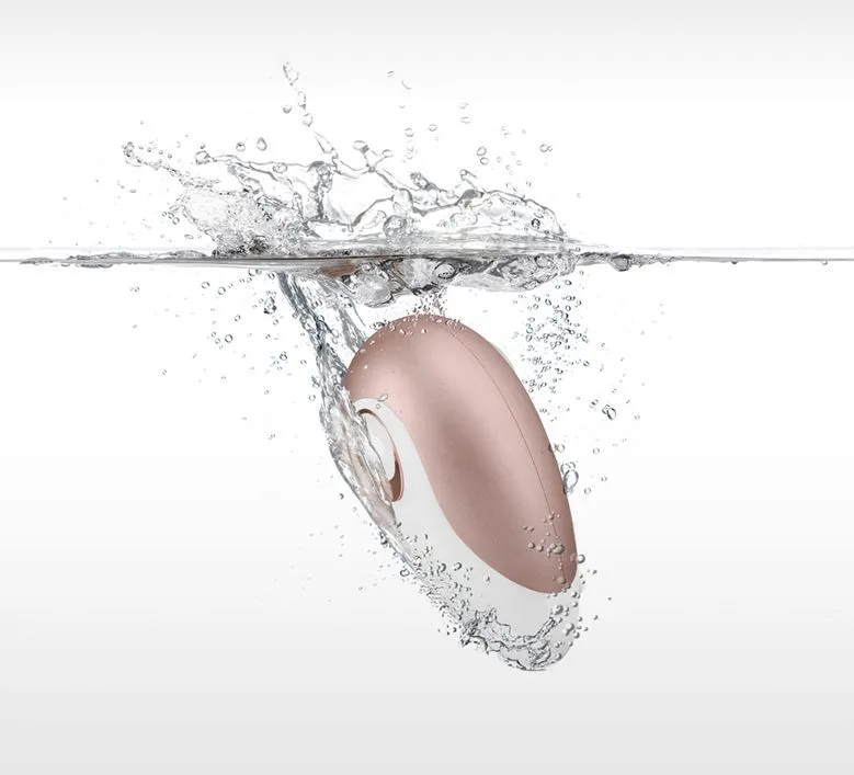 клиторальный стимулятор satisfyer pro deluxe ng, золотисто-белый в Сочи