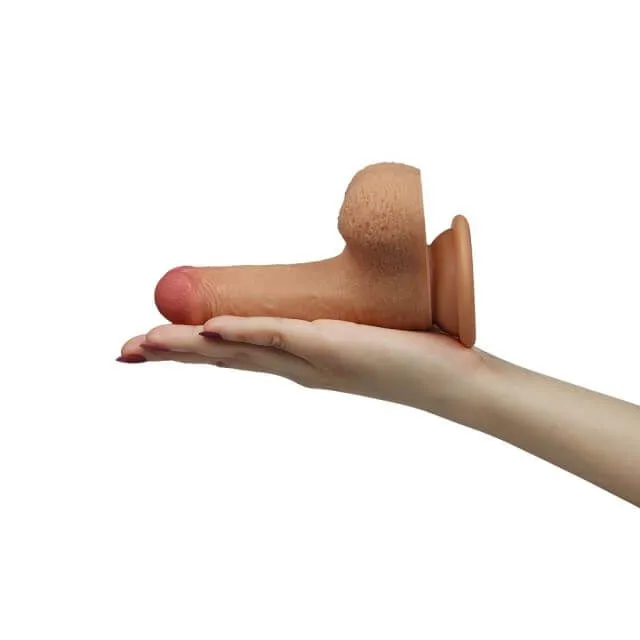 вибратор с мошонкой lovetoy gabe, телесный в Сочи