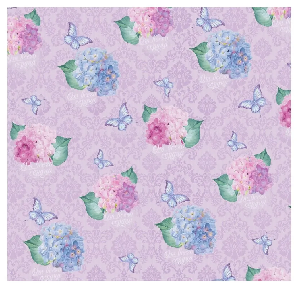 набор для упаковки подарка сима ленд восхитительные цветы, с аромабумагой в Сочи