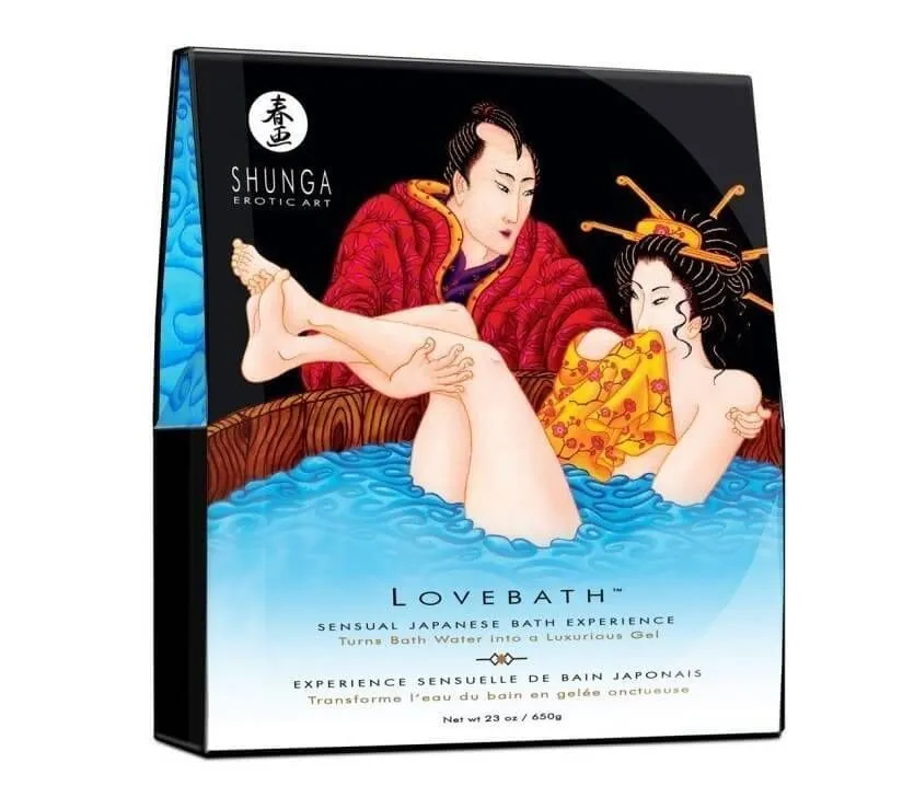 Соль-гель для ванны Shunga Lovebath Ocean Temptations, 650 г