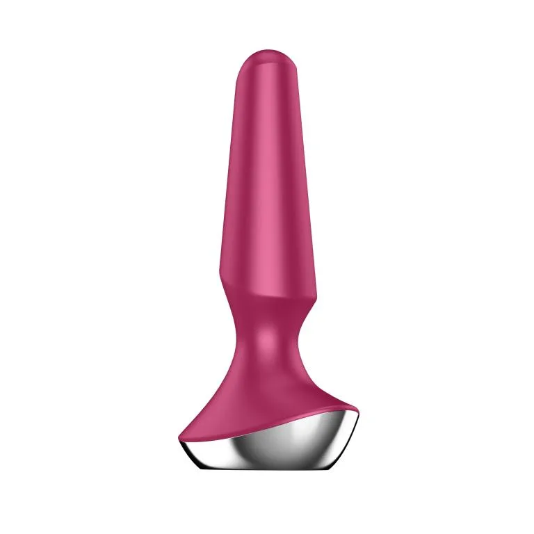 анальная пробка с вибрацией satisfyer plug ilicious 2 (малиновый) в Сочи