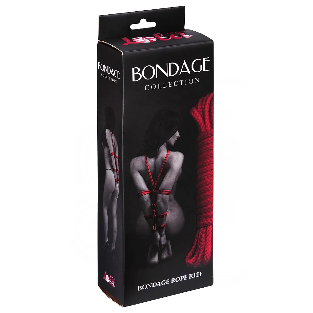веревка bondage collection red 9м 1040-04lola в Сочи