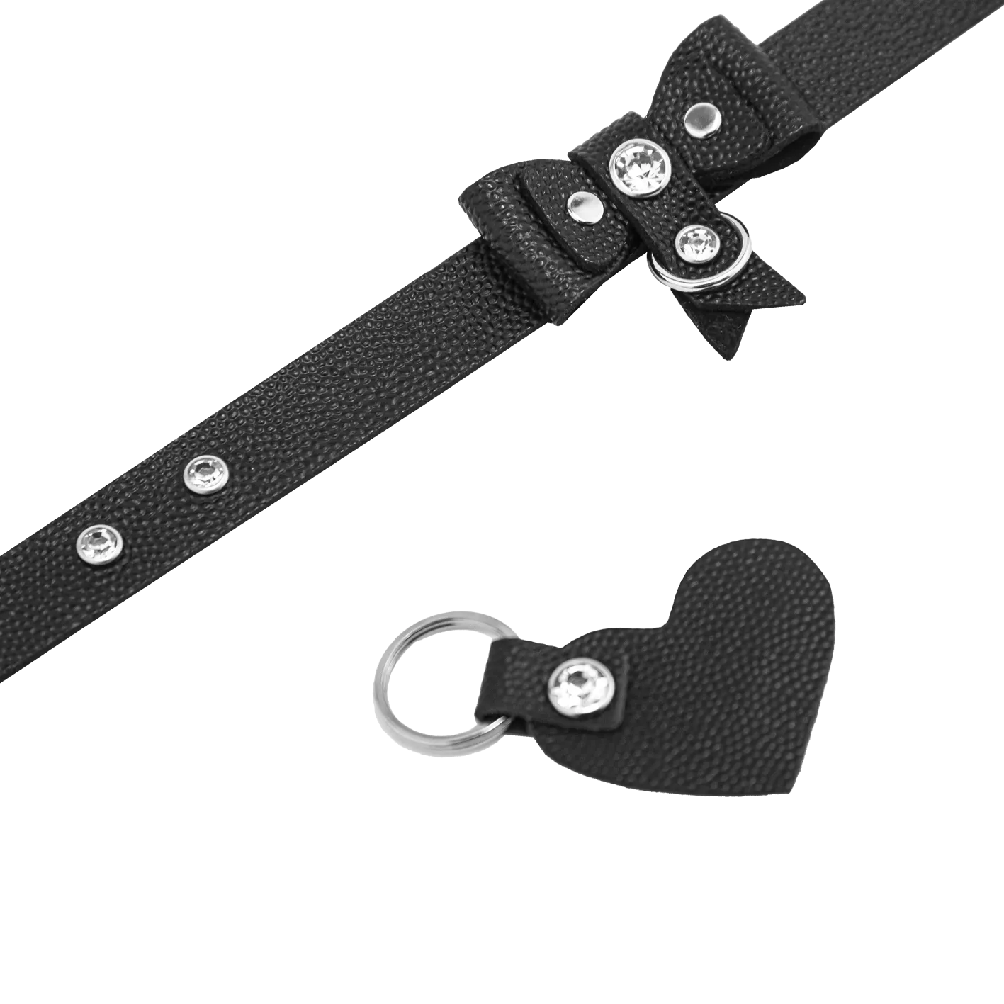 чокер бабочка со стразами, чёрный в Сочи