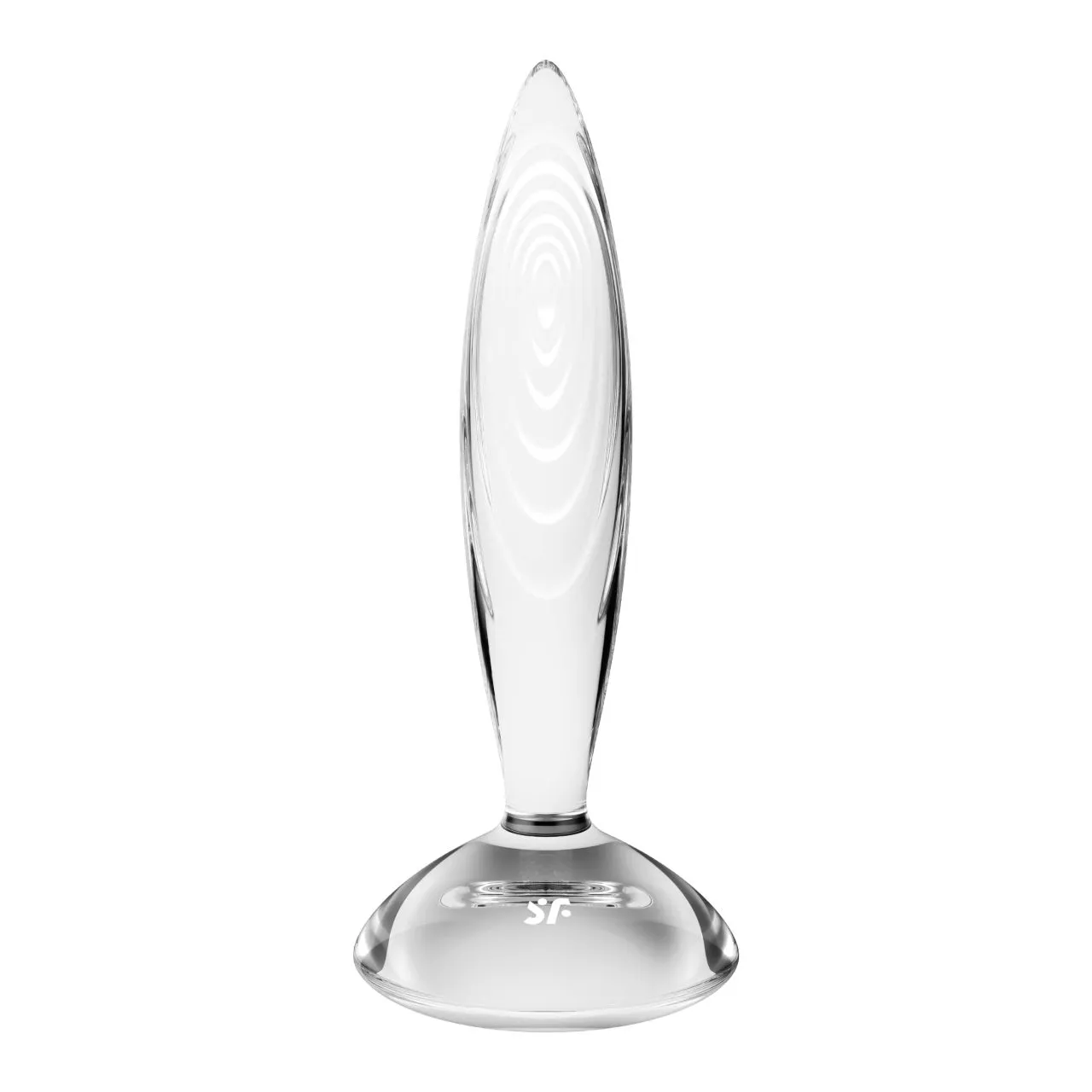 стеклянный фаллоимитатор satisfyer sparkling crystal (прозрачный) в Сочи