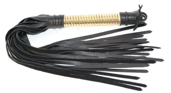 плетка  из натуральной кожи золото 54011ars в Сочи