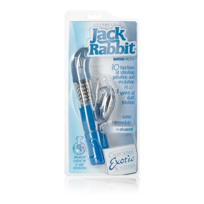 вибратор california exotic novelties advanced g jack rabbit, голубой в Сочи