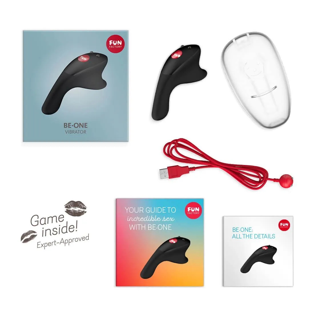 минивибратор на палец be-one черный в Сочи