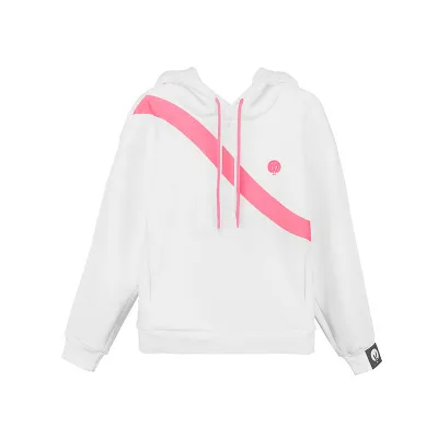 Худи Pink Rabbit мега оверсайз, молочный, XS/S