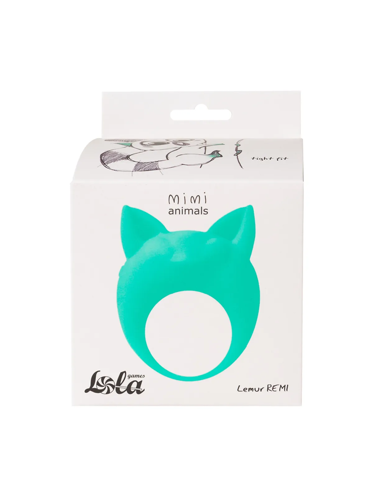стимулятор клитора mimi animals lemur remi green 7000-05lola в Сочи