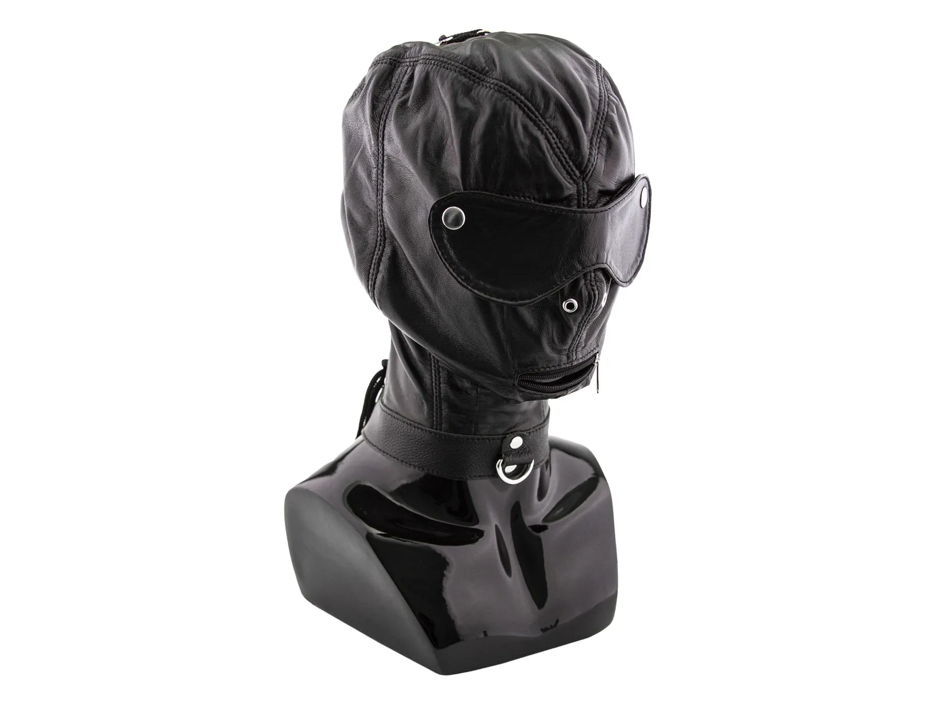 шлем pinkrabbit с ошейником и шорами, черный в Сочи