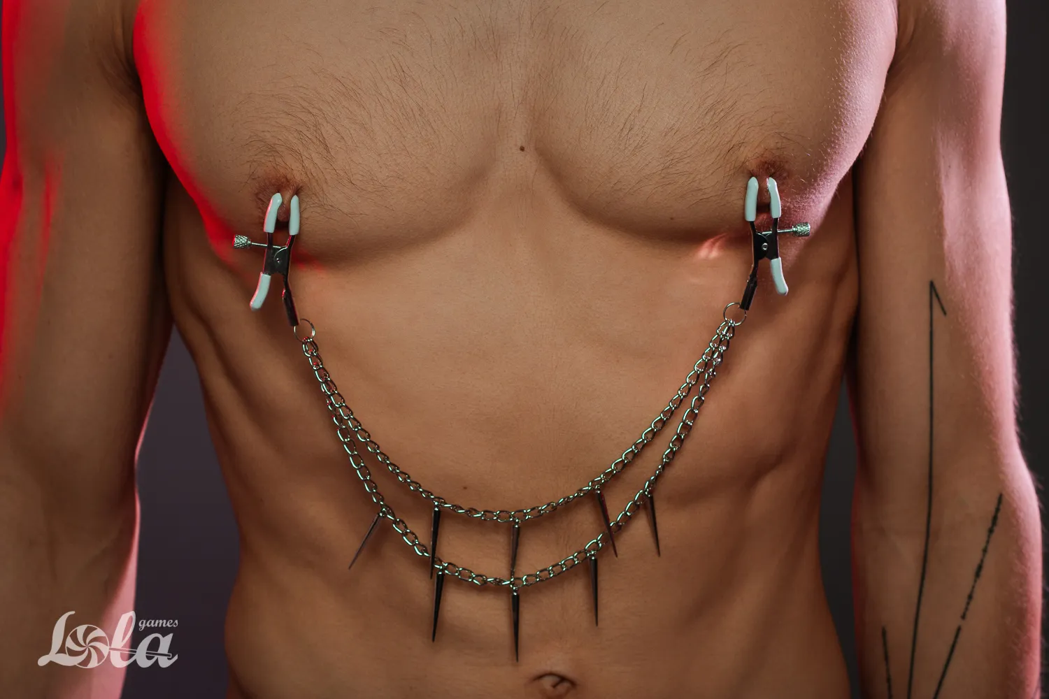 зажимы на cоски party hard spiky 1163-01lola в Сочи