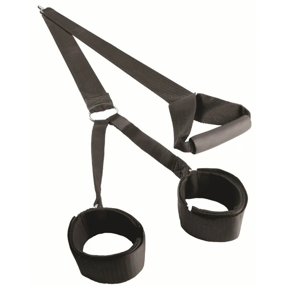 ремни для фиксации pipedream fantasy strap, черные в Сочи