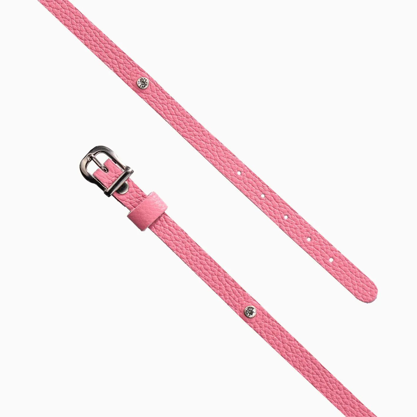 чокер со стразами и съёмным сердцем, розовый в Сочи