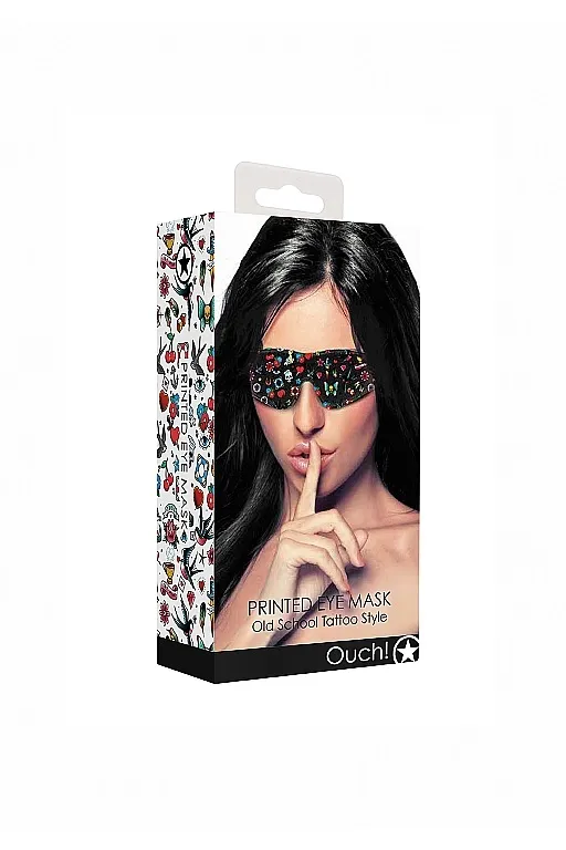 маска printed eye mask old school tattoo style в Сочи