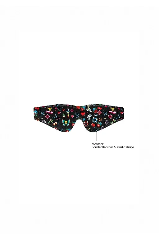 маска printed eye mask old school tattoo style в Сочи