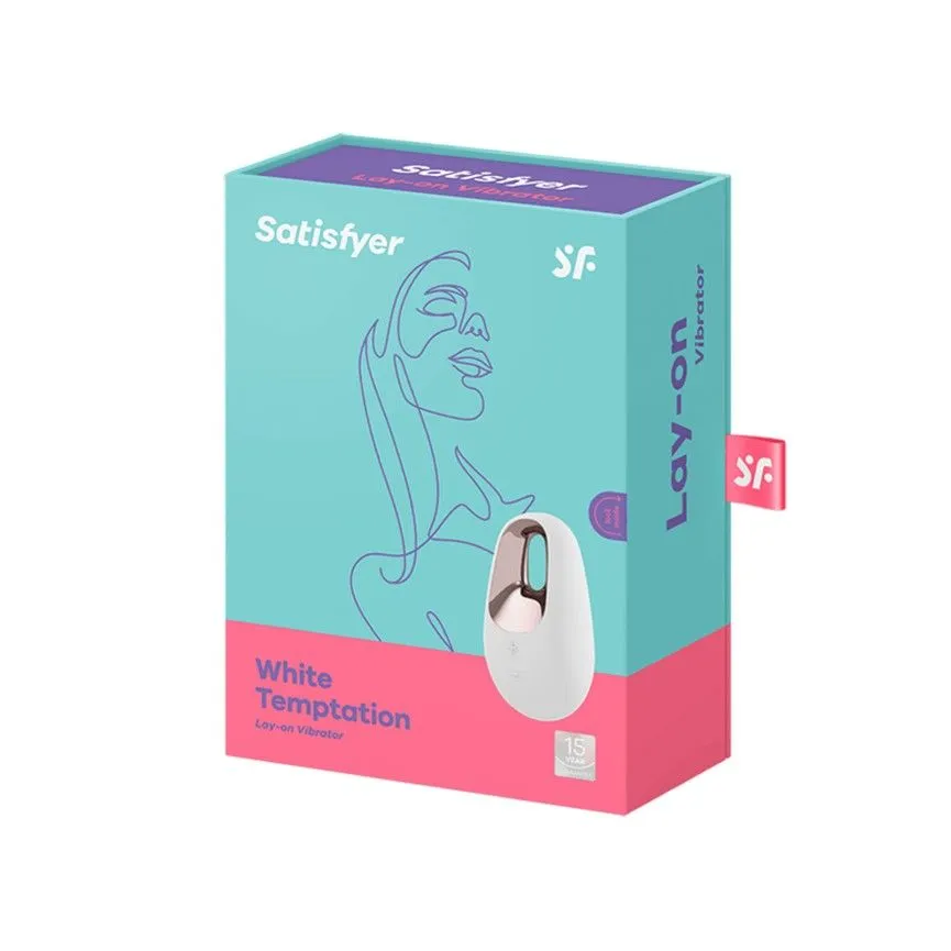мини-вибратор satisfyer white temptation, белый в Сочи