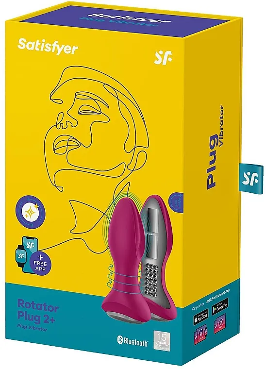 анальный стимулятор с ротацией satisfyer rotator plug 2+ 003177sa в Сочи