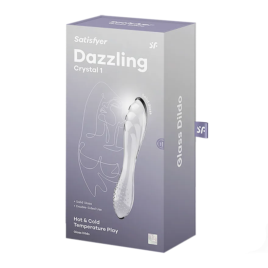 фаллоимитатор satisfyer dazzling crystal 1 transparent 045658sa в Сочи