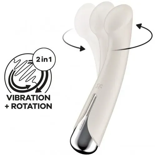 вибромассажер spinning g-spot 1 (beige)  в Сочи