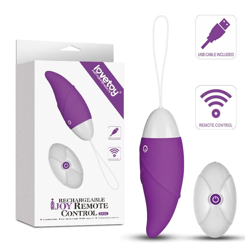 виброяйцо lovetoy ijoy rechargeable egg, фиолетовое в Сочи