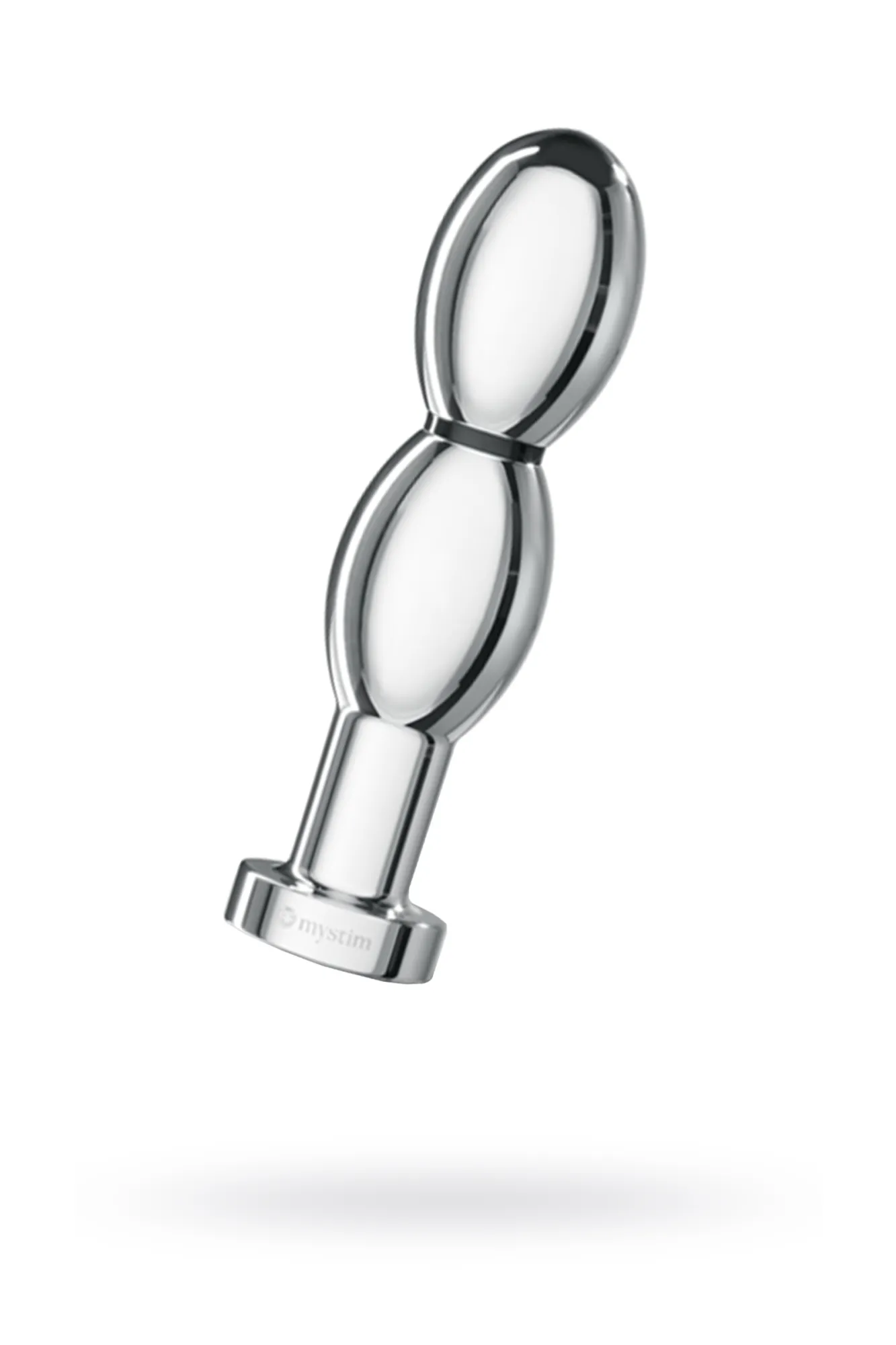 фаллоимитатор mystim o(h!)-thello, электростимуляция, хирургическая сталь, серебряный, 14 см в Сочи