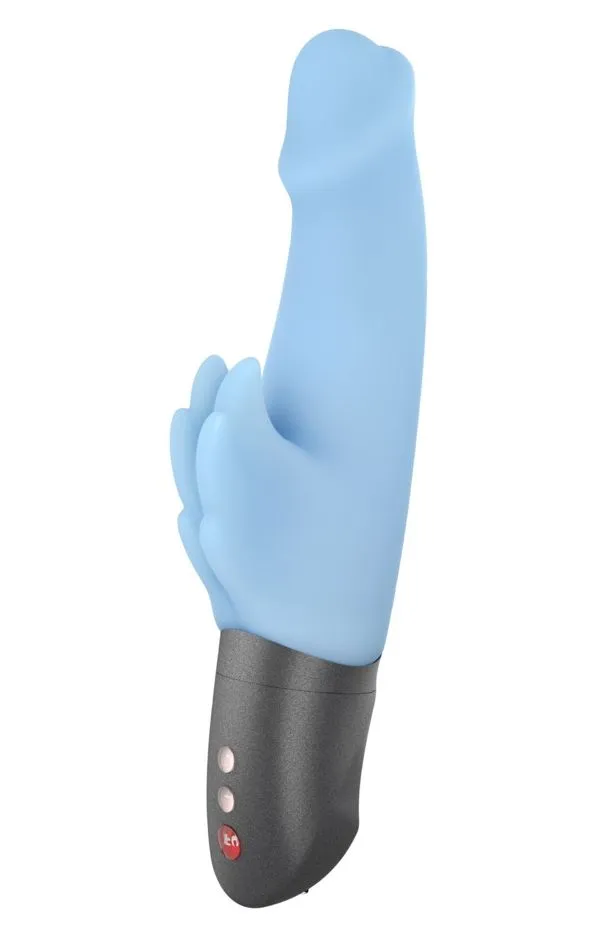 вибратор fun factory wicked wings battery plus, светло-голубой в Сочи