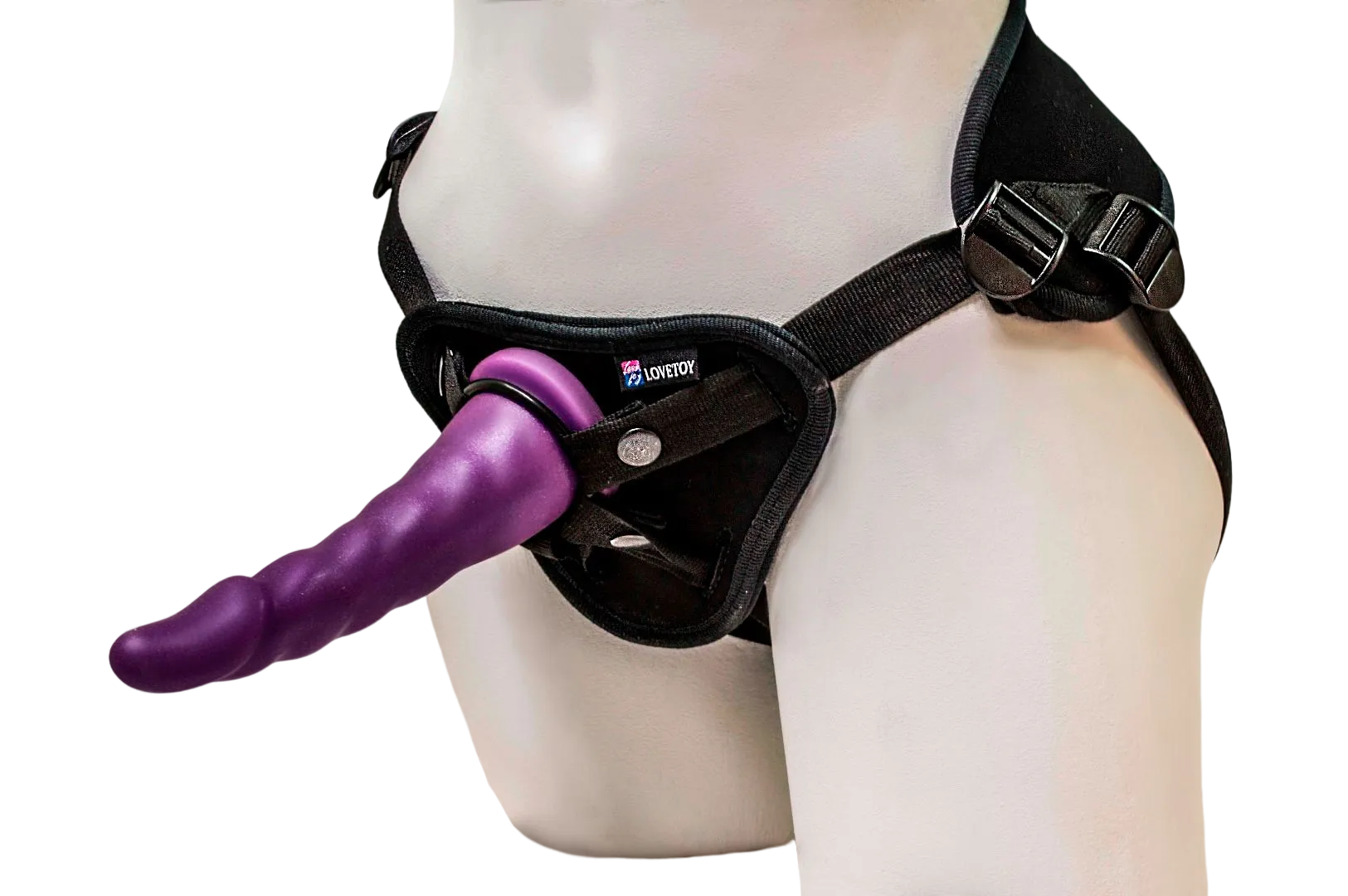 комплект lovetoy uni strap 6 harness best of all, 2 насадки в Сочи