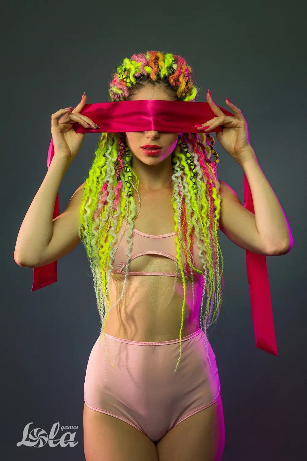 лента party hard wink pink 1142-02lola в Сочи