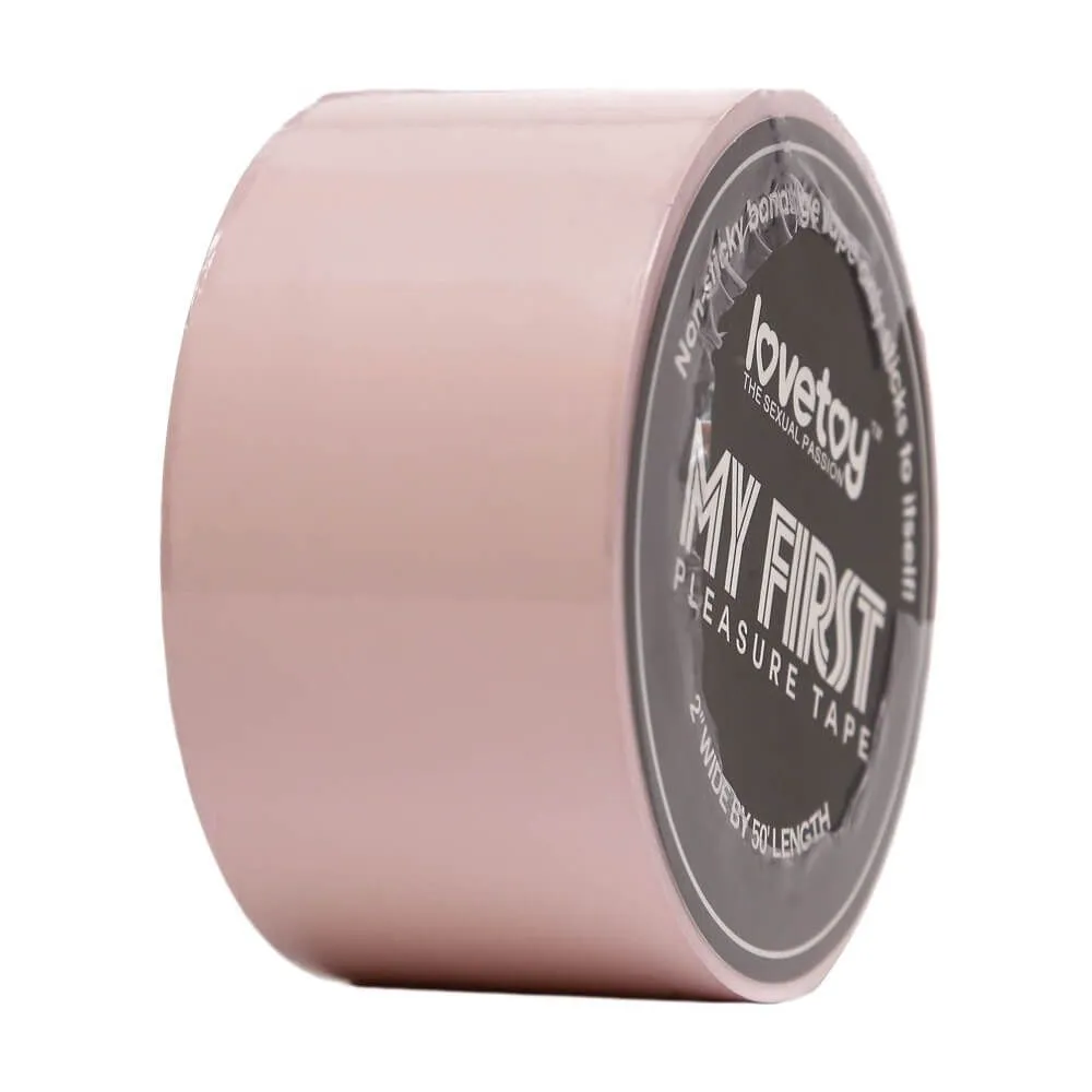 лента для фиксации lovetoy my first, розовая, 15 м в Сочи