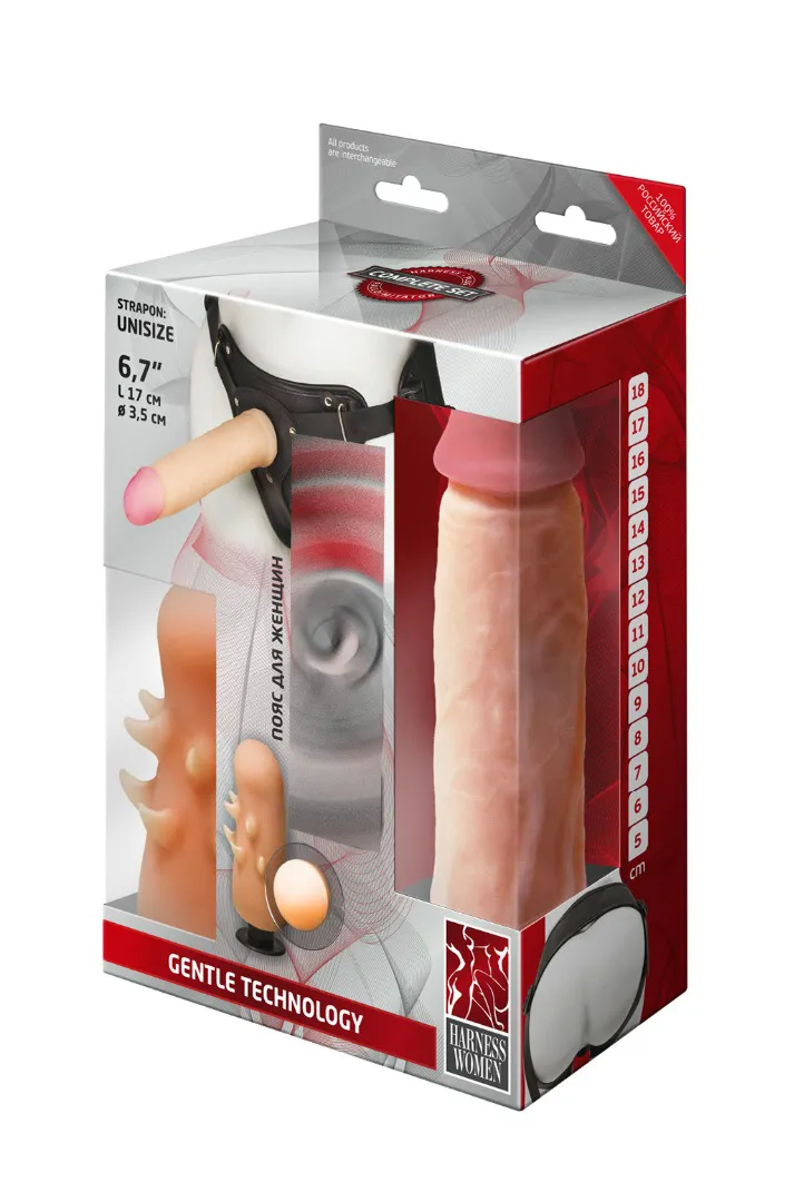 фаллоимитатор неоскин с поясом harness 836703ru в Сочи