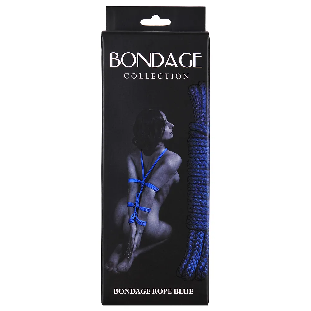 веревка bondage collection blue 9м 1040-02lola в Сочи