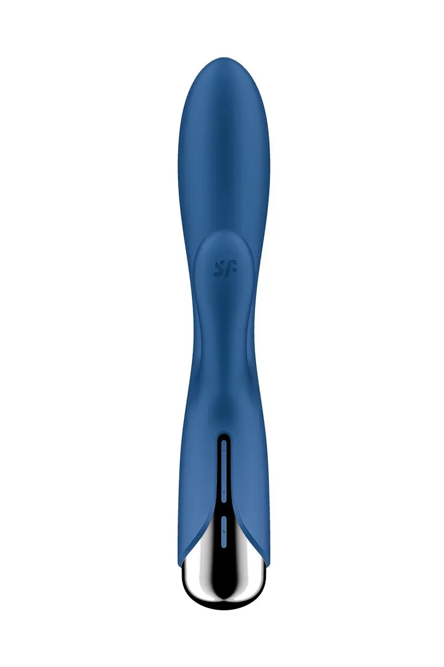 вибратор-кролик с ротацией satisfyer spinning rabbit 1, силикон, синий, 20,5 см в Сочи