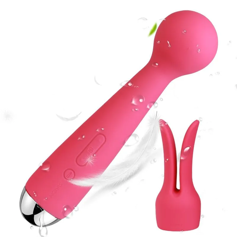 универсальный массажер с насадкой svakom emma, розовый в Сочи